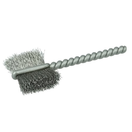 Weiler 3/4" Power Tube Brush, .005" Wire Fill, 5/8" Brush Length 21056